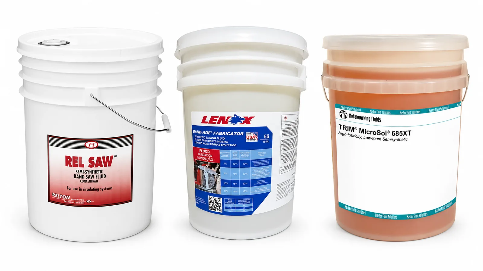 Aceites, refrigerantes y limpiadores