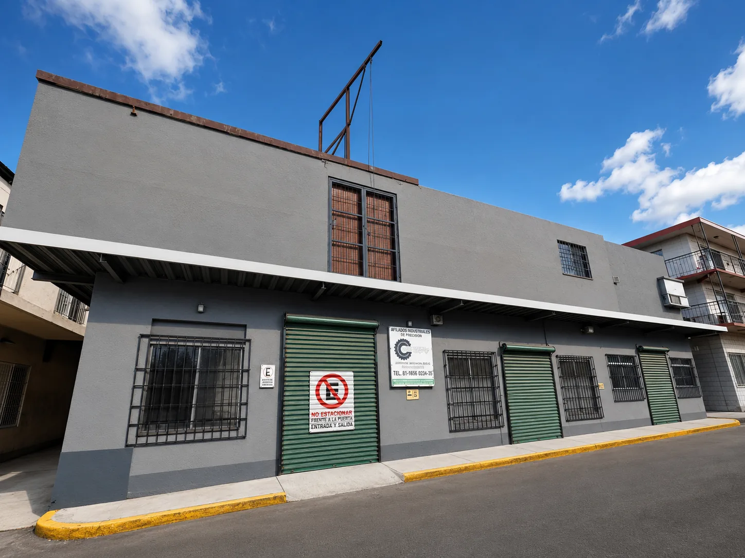 Edificio de Afilados Industriales de Precisión en Tijuana